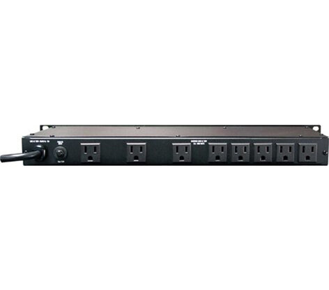 Furman M-8DX 15A Power Conditioner With 9 Outlets, Digital Meter And Pull-Out Lights