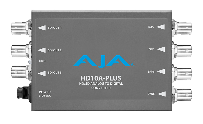 AJA HD10A-PLUS Analog To Digital HD-SDI Mini-Converter