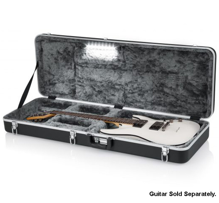 Gator GC-ELECTRIC-LED Deluxe Electric Guitars Case, LED Edition