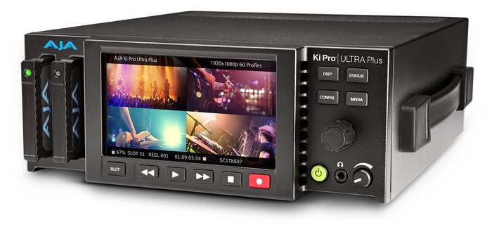 AJA Ki Pro Ultra Plus Ki Pro Ultra Plus 4K / UHD And 2K / HD Recorder / Player With Multi-Channel Support