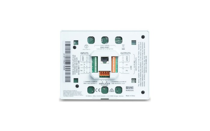 Rane RAD26 One Room RAD Remote, White