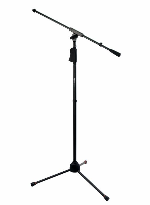 Gator GFW-MIC-2110 Tripod Microphone Stand With Boom And One-Handed Clutch