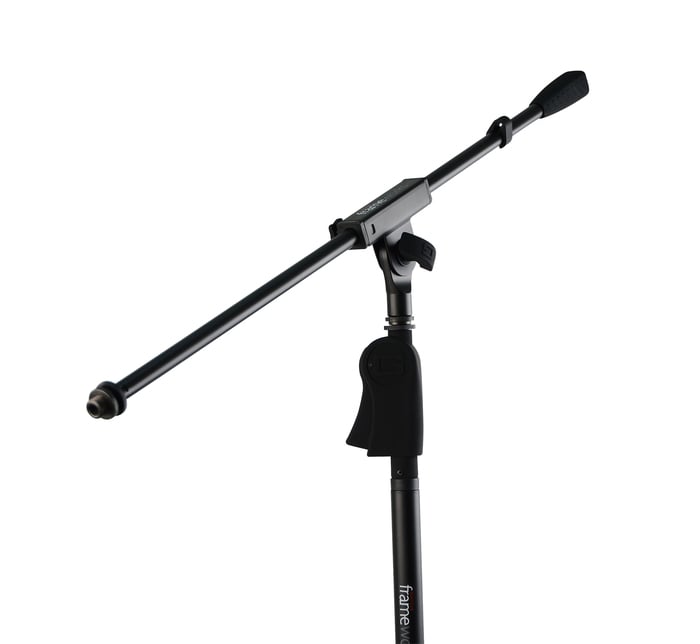 Gator GFW-MIC-2110 Tripod Microphone Stand With Boom And One-Handed Clutch