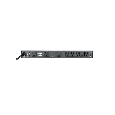 Middle Atlantic PD-915RV-RN 15 Amp Rackmount Power Strip With 9 Outlets And USB Ports