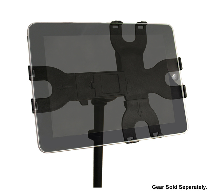 Gator GFW-UTL-TBLTMNT Microphone Stand Tablet Mount