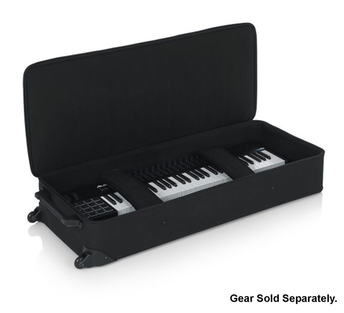 Gator GK-61 Lightweight 61-Key Keyboard Case With Wheels