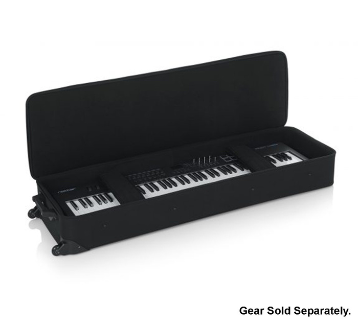 Gator GK-88 SLIM Slim Lightweight 88-note Keyboard Case With Wheels