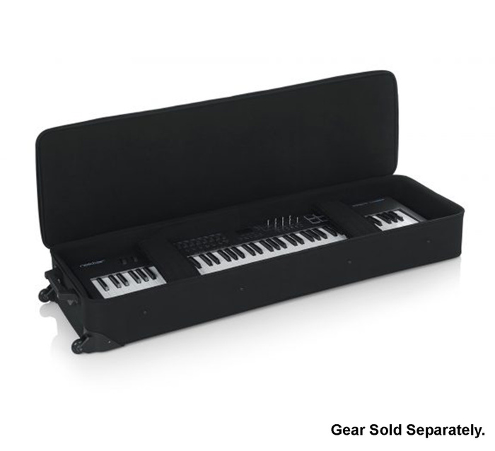 Gator GK-88 SLXL Slim 88-Key Keyboard Case With Wheels