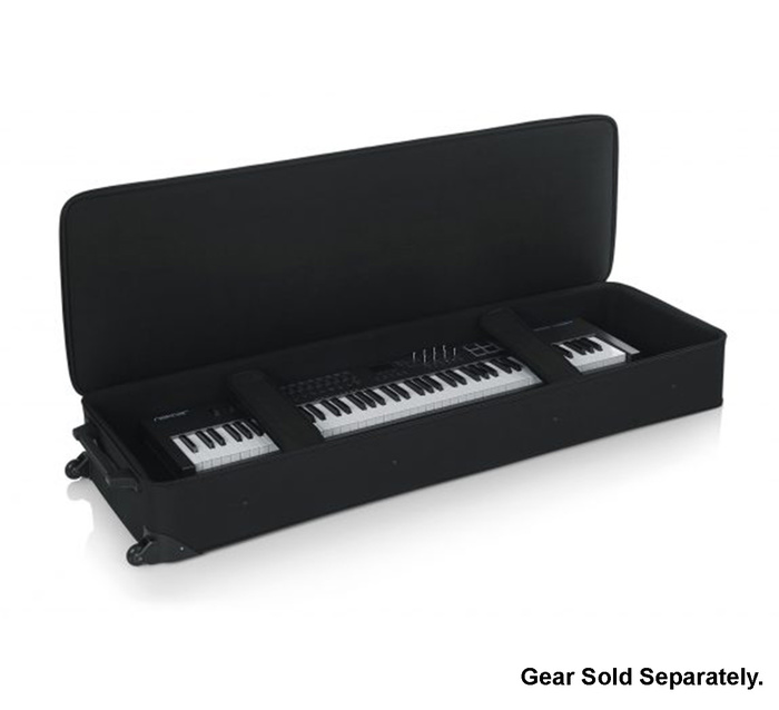 Gator GK-88 XL XL Lightweight 88-Note Keyboard Case With Wheels