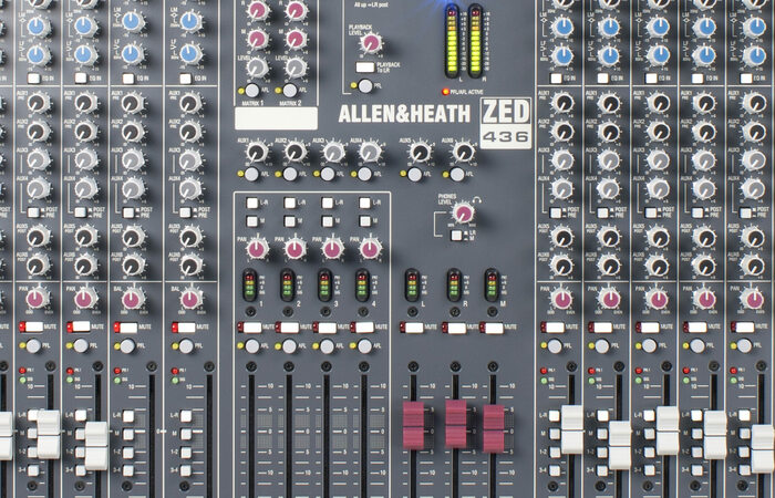 Allen & Heath ZED-436 32-Channel Analog USB Mixer