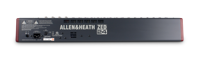 Allen & Heath ZED-24 24-Channel Analog USB Mixer