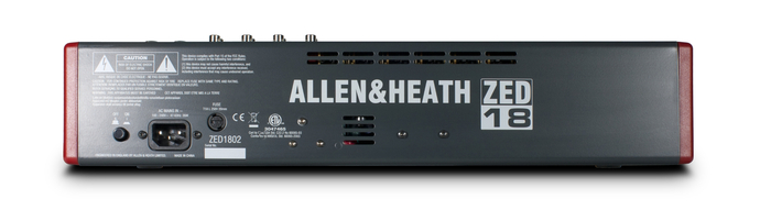 Allen & Heath ZED-18 18-Channel Analog USB Mixer