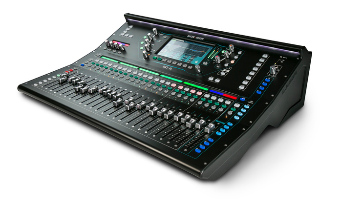 Allen & Heath SQ-6 48-Channel Digital Mixer With 25 Faders