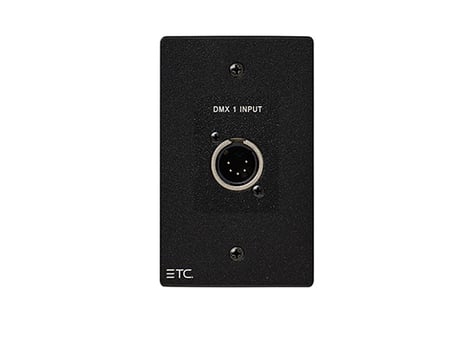 ETC ECPB DMXIN One-Gang DMX Input Plug In Station Wall Plate