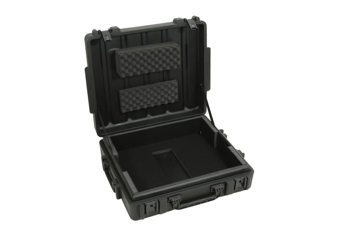 SKB 1R2723-8BW 27"x23"x8" Molded Mixer Case With Pull-Out Handle And Wheels