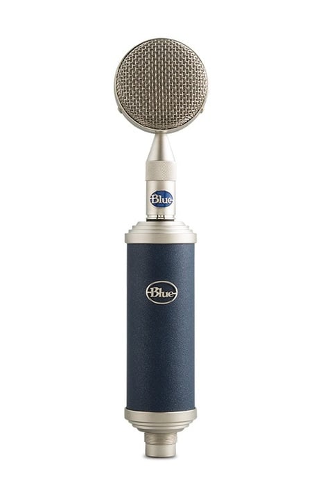 Blue BOTTLE-ROCKET-STAGE1 Bottle Rocket Stage 1 Large Diaphragm Condenser Class A Discrete Solid State Microphone With B8 Cardioid Capsule