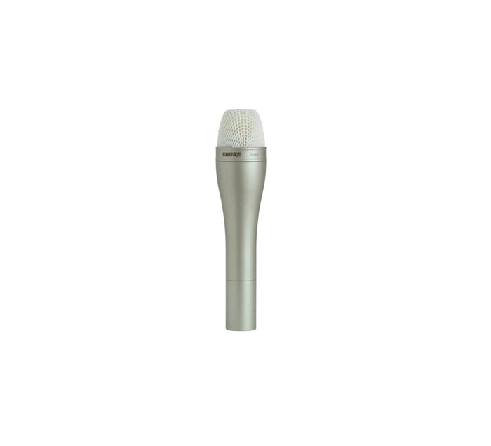 Shure SM63L Omni Dynamic Lightweight Broadcasting Mic, Champagne