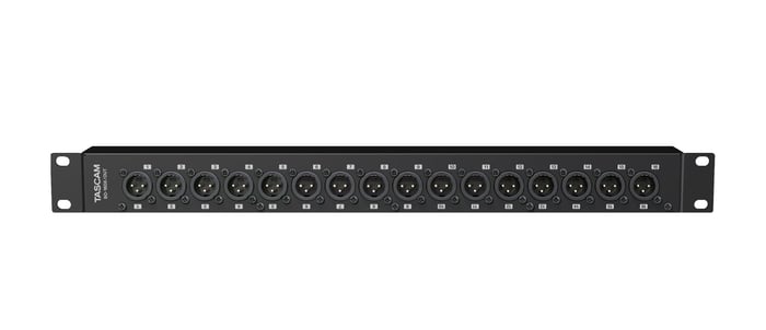 Tascam BO-16DX/OUT 16-Channel XLRM To D-Sub Rack-Mount Breakout Box