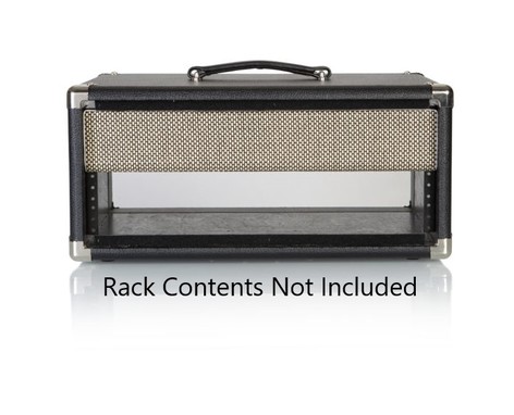 Gator GR-RETRORACK-4 4RU Vintage Amp Vibe Rack Case