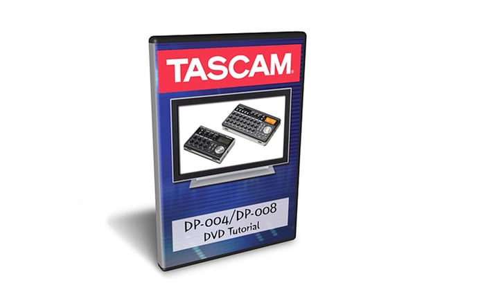 Tascam DP-0048DVD DVD Tutorial Disc For DP-004 And DP-008