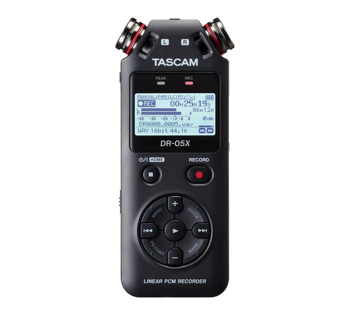 Tascam DR-05X Stereo Handheld Digital Recorder/USB Audio Interface