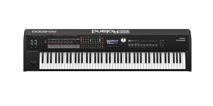 Roland RD-2000 Stage Piano Bundle 88-Key Stage Piano With Pedal, Stand, Deluxe Bench And Cover