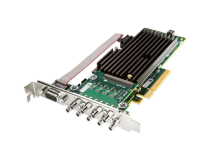 AJA CRV88-9-T-NF 8-lane PCIe 2.0, 8 X SDI, Fanless Version With Cables