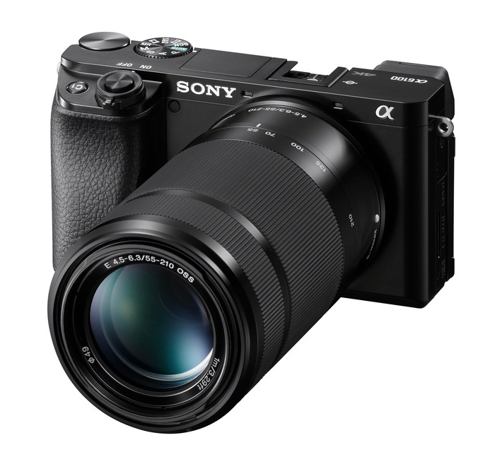 Sony Alpha a6100 Dual Lens Kit 24.2MP Mirrorless Digital Camera With 16-50mm And 55-210mm Lenses