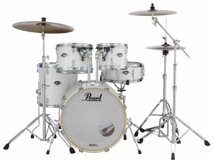 Pearl Drums EXX705-33 EXX Export Series 5-Piece Drum Kit With Hardware In Pure White Finish