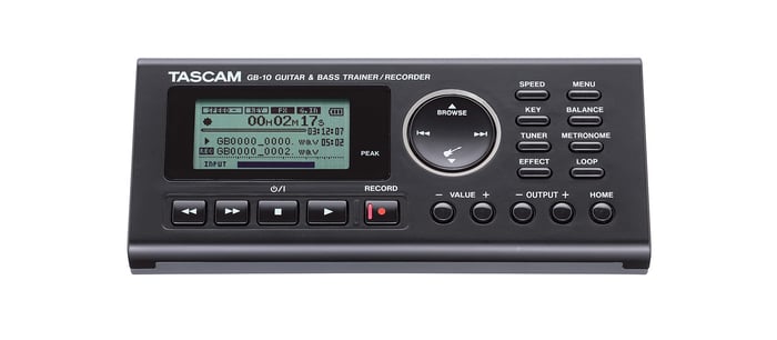 Tascam GB-10 Guitar And Bass Trainer / Recorder