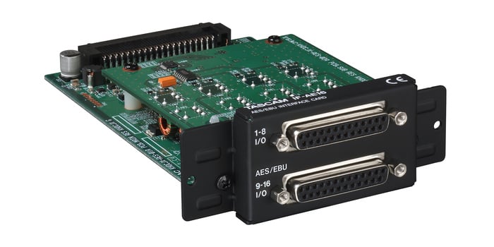 Tascam IF-AE16 6-Channel AES/EBU Interface Card For DA-6400/DA-6400dp Recorders