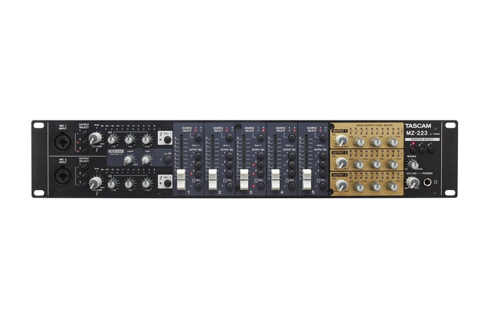 Tascam MZ-223 Industrial-grade Triple Output Audio Zone Mixer