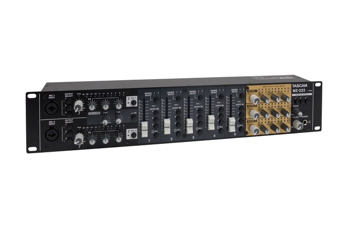 Tascam MZ-223 Industrial-grade Triple Output Audio Zone Mixer