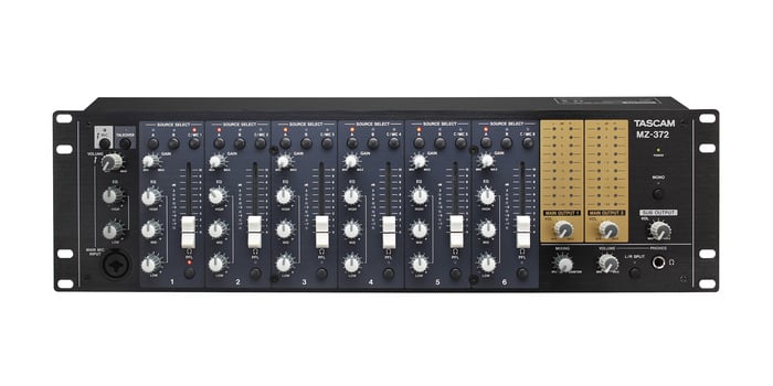 Tascam MZ-372 Industrial-Grade Dual-Output Audio Zone Mixer