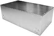 Ace Backstage Co. 104BBX Back Box, Double Wide Stage Pocket 104BBX