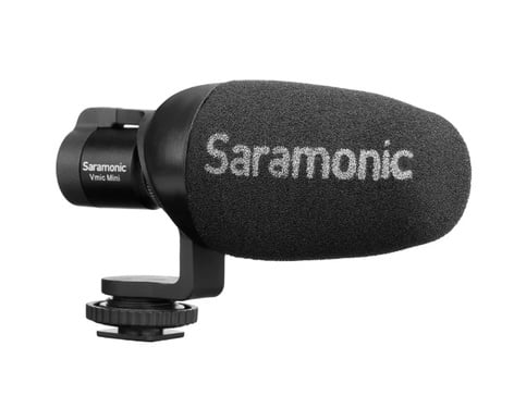 Saramonic VMICMINI Mini On-Camera Shotgun Condenser Mic For DSLRs/ Smartphones