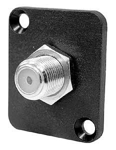 Ace Backstage Co. C25104 F Connector, CATV Isolated Feed Through, Panel Mount C25104