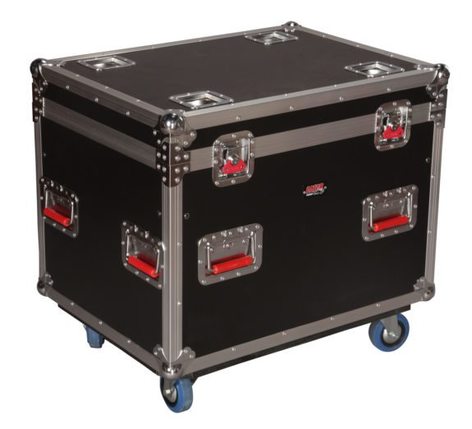 Gator G-TOURTRK302212 30"x22"x22" Utility Case With Dividers And Casters, 12mm Construction