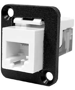 Ace Backstage Co. C25122 ICC RJ11 Solid Wire on DBA Connector, Panel Mount C25122