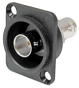 Ace Backstage Co. C25131 BNC Feed Through, Recessed, Panel Mount C25131