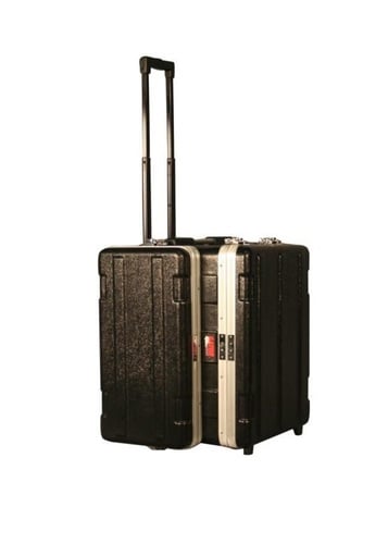 Gator GRC-STUDIO4GO-W 4RU PE Laptop Case Over Rack With Wheels