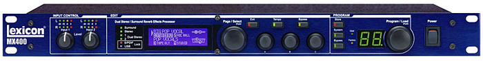 Lexicon MX400XL Dual Stereo/Surround Reverb, with XLR Connectors MX400XL