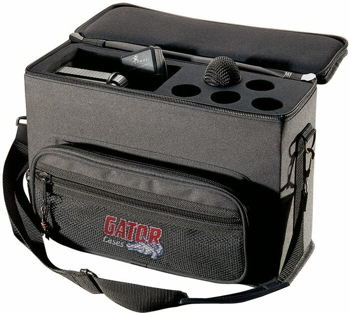 Gator GM-5W 5x Wireless Mic System Padded Bag