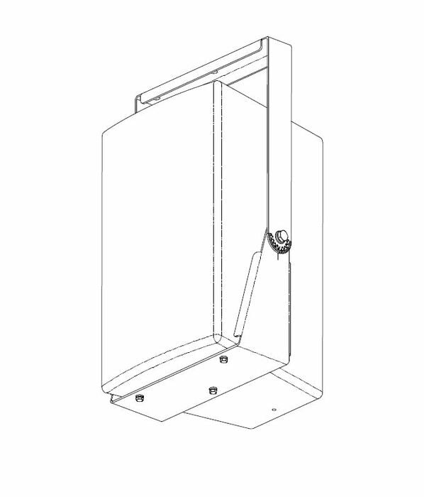 Biamp VB-VY8W Vertical Yoke Kit For Veris2-8 Speaker, White