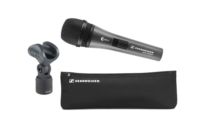 Sennheiser e 835-S Cardioid Dynamic Handheld Microphone With On-Off Switch