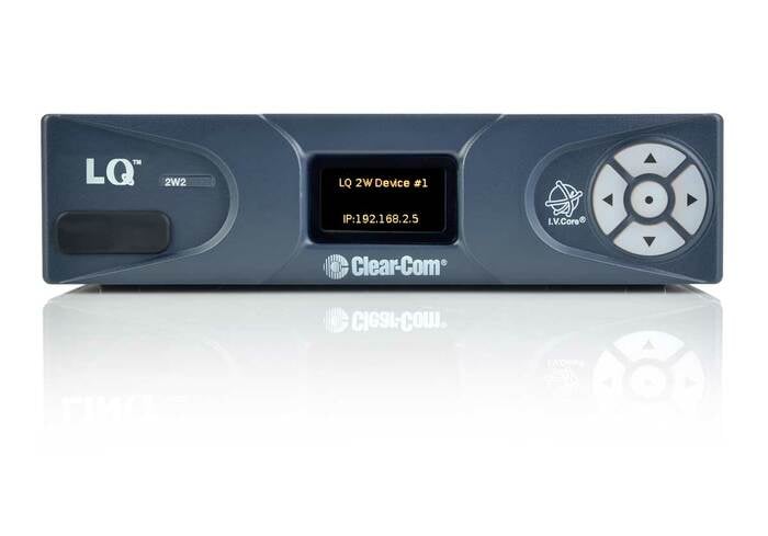 Clear-Com LQ-2W2 2-wire Intercom IP Network Interface