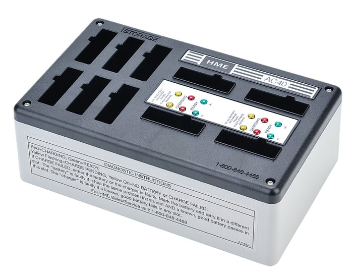 Clear-Com CZ11378 AC40A 4-Port Battery Charger With Adapter