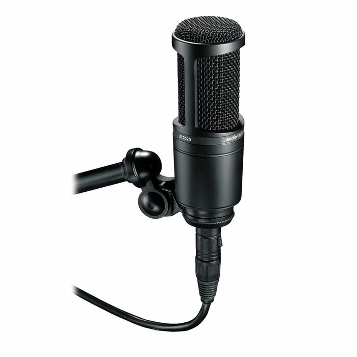 Audio-Technica AT2020 Cardioid Condenser Microphone