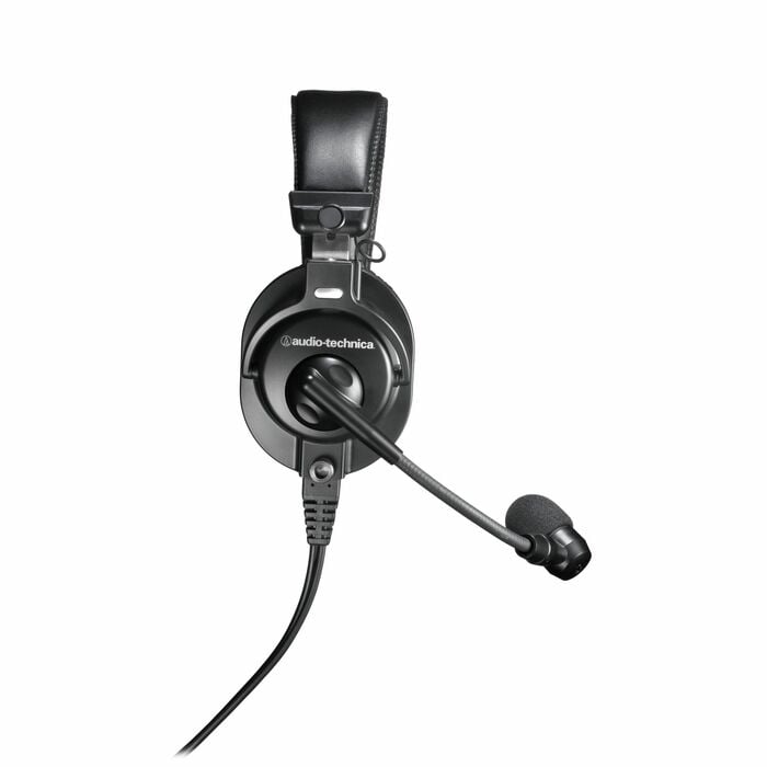 Audio-Technica BPHS1 Over-Ear Broadcast Stereo Headset With 7.09" Boom Microphone