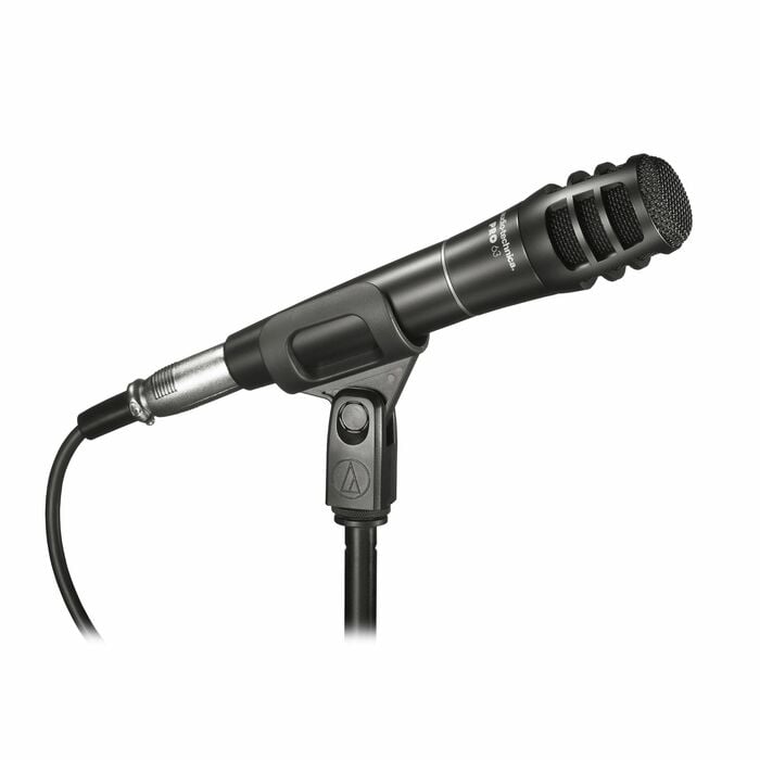 Audio-Technica PRO 63 Cardioid Dynamic Instrument Microphone With 15' XLR Cable